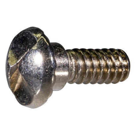 Midwest Fastener #10-24 x 1/2 in Slotted Pan Machine Screw, Zinc Plated Steel, 10 PK 932625